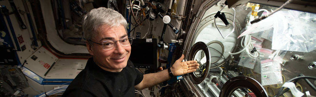 Mark T. Vande Hei in space