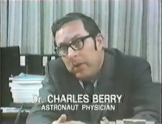 Charles Berry,the flight surgeon, who helped send 42 individuals into space in over 30 missions — including Apollo 11